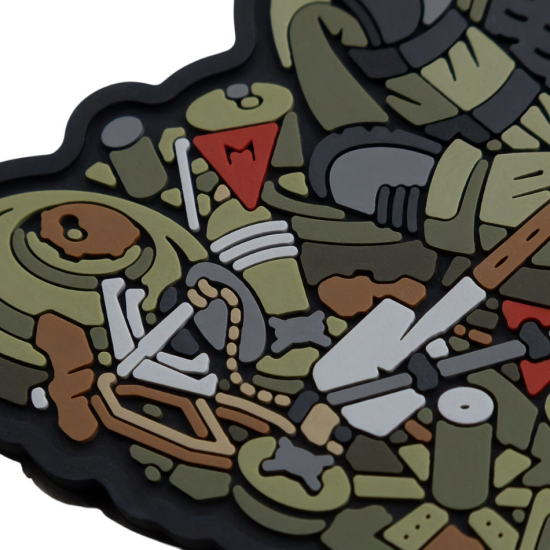 ПВХ патч (шеврон) Бренд Елемент Сапер