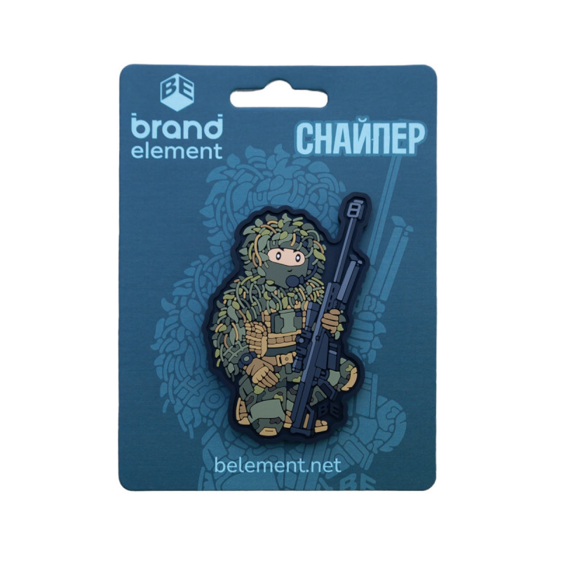 ПВХ патч (шеврон) Бренд Елемент Снайпер