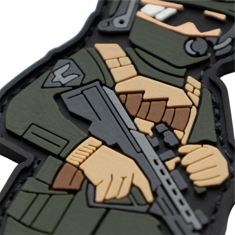 ПВХ патч (шеврон) Бренд Елемент Солдат