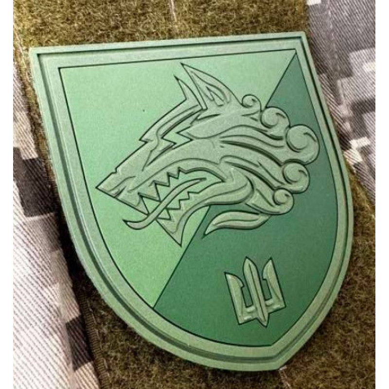 Патч ПВХ PiFi (Пифи) Гумовий 1 ОБМП. 1 Окремий Батальйон Морської піхоти польовий