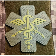 Патч ПВХ PiFi (ПИФИ) Медик койот-змія