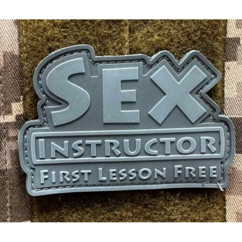 Патч наліпка ПВХ PiFi (Піфі) Резиновий "КЕКС Інструктор"