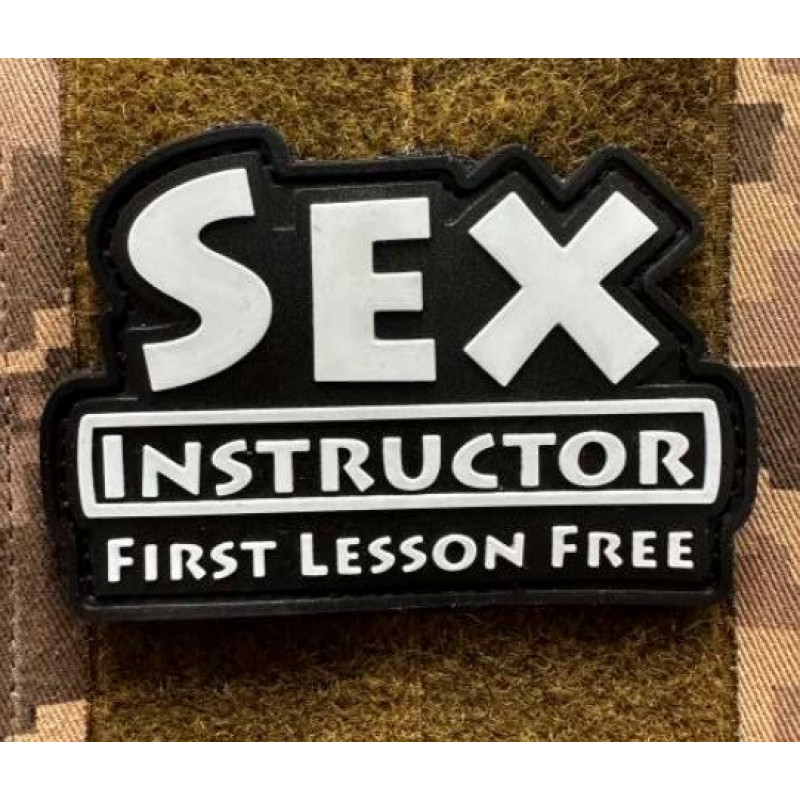 Патч наліпка ПВХ PiFi (Піфі) Резиновий "КЕКС Інструктор"