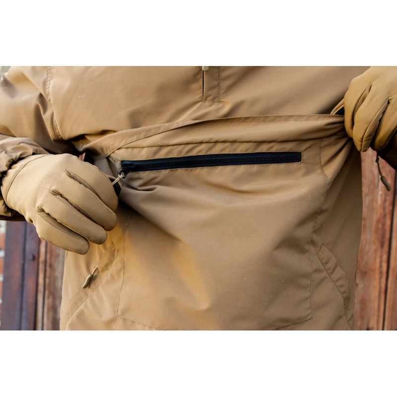 Зимова тактична куртка анорак койот OFFIZIER для військових