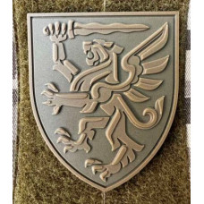 Патч ПВХ PiFi (ПИФИ) Шеврон 80 ОДШБр. 80 Окрема Десантно-штурмова бригада койот