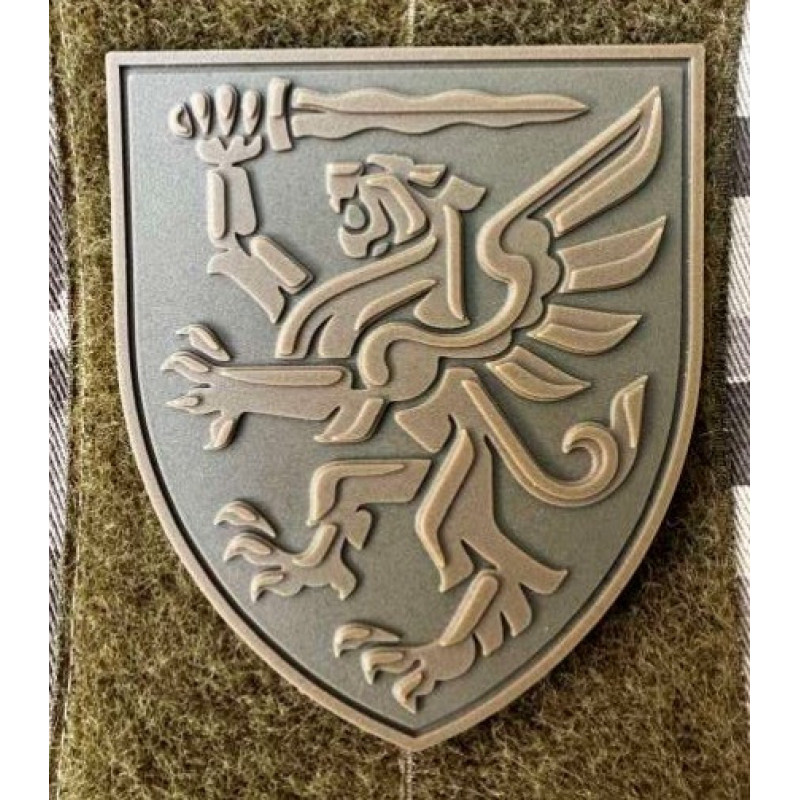 Патч ПВХ PiFi (ПИФИ) Шеврон 80 ОДШБр. 80 Окрема Десантно-штурмова бригада койот