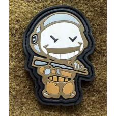 Патч ПВХ PiFi (Пифи) Резиновий РАТАТА! койот