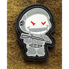 Патч ПВХ PiFi (Піфі) Резиновий РАТАТА! сірий