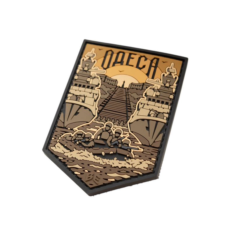 ПВХ патч Бренд Елемент (шеврон) Одеса койот