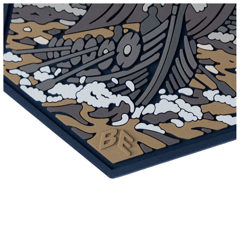 ПВХ патч Бренд Елемент (шеврон) Дніпро койот