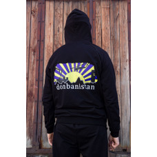 Худі чоловіче чорне «Donbanistan» Донбаністан 50, L