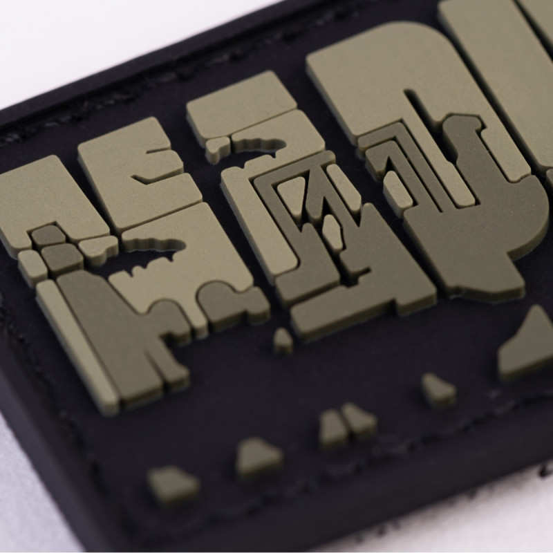 ПВХ патч Бренд Елемент (шеврон) Маріуполь олива