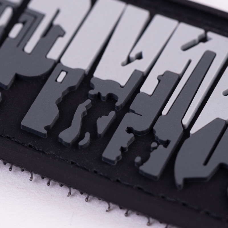 ПВХ патч Бренд Елемент (шеврон) Маріуполь сірий