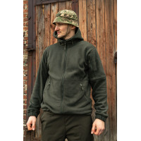 Тактична флісова кофта олива з капюшоном 54, 2XL