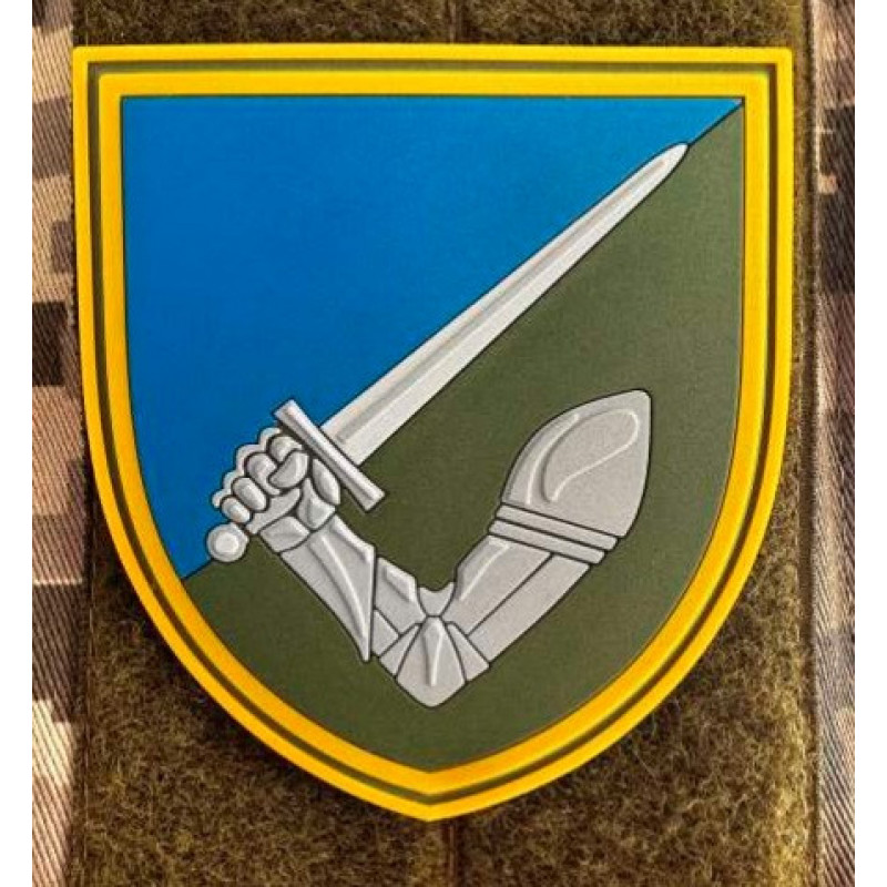 Патч ПВХ PiFi (Піфі) Шеврон 117 ОМБр. 117 Окрема Механізована бригада