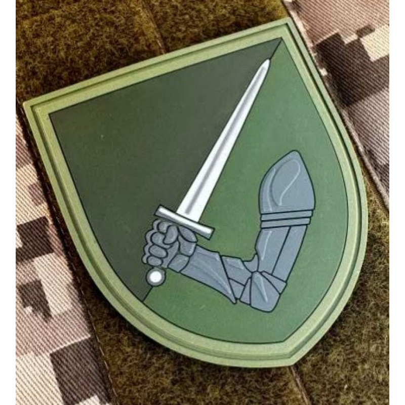 Патч ПВХ PiFi (Піфі) Шеврон 117 ОМБр. 117 Окрема Механізована бригада польовий