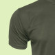 Тактична футболка олива Coolpass з вишитим тризубом