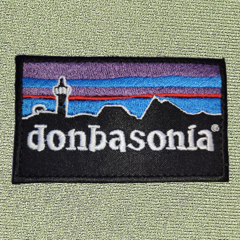 Шеврон вишитий донбаністан donbanistan