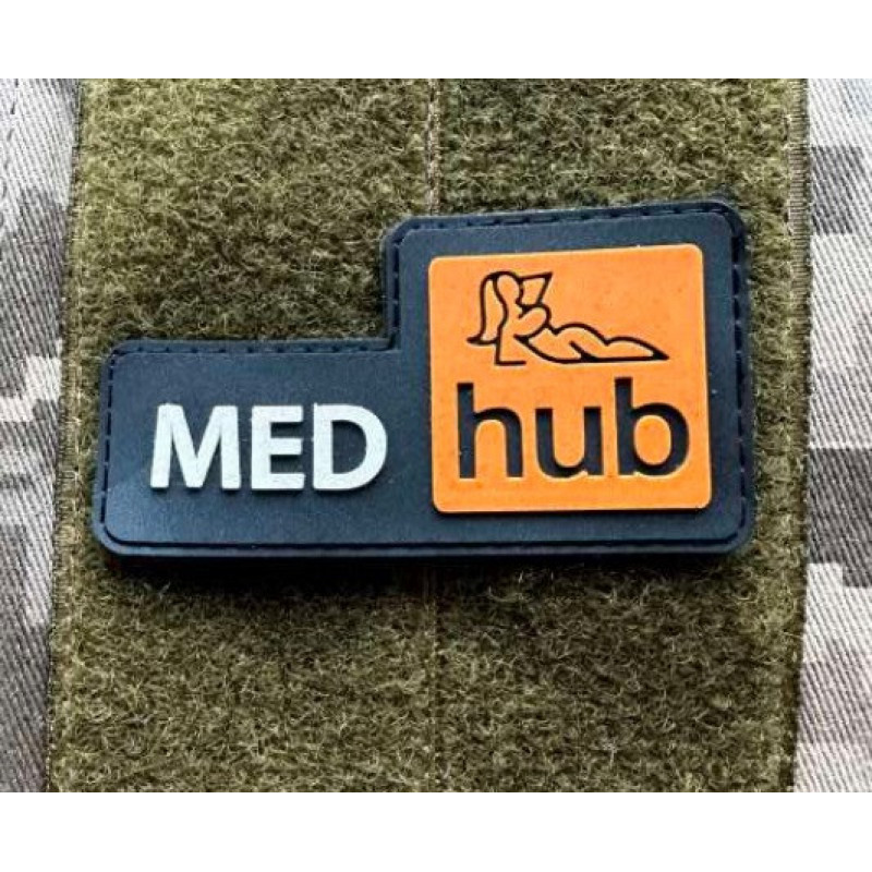 Патч ПВХ PiFi (Піфі) Резиновий "ЗСУ HUB"