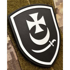 Патч ПВХ PiFi (Піфі) Шеврон Буревій. Перша Президентська бригада оперативного призначення НГУ