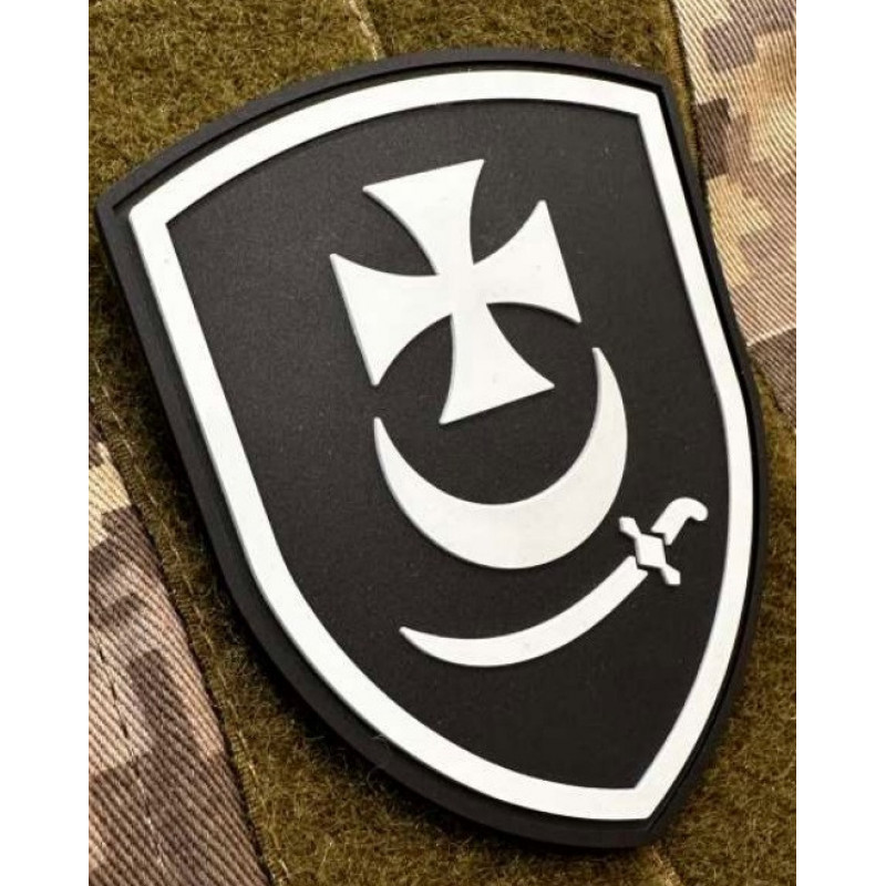 Патч ПВХ PiFi (Піфі) Шеврон Буревій. Перша Президентська бригада оперативного призначення НГУ