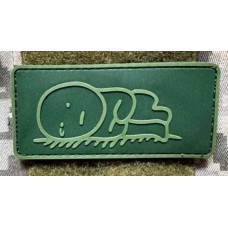 Патч ПВХ PiFi (ПИФИ) Сумний олива