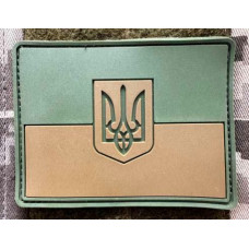 Патч ПВХ PiFi (ПИФИ)  Прапор. Прапорець олива