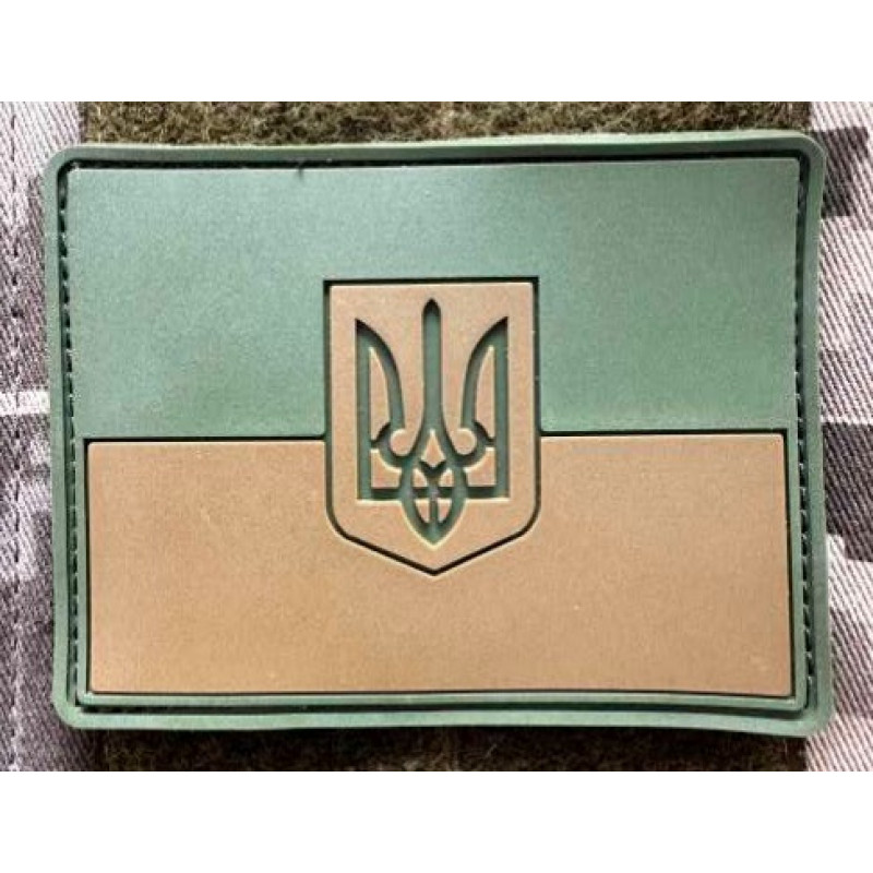 Патч ПВХ PiFi (ПИФИ)  Прапор. Прапорець олива