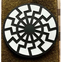 Патч ПВХ PiFi (Піфі) Чорне сонце