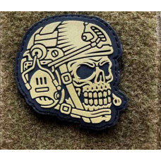 Патч ПВХ PiFi (ПИФИ) Оператор (череп) койот