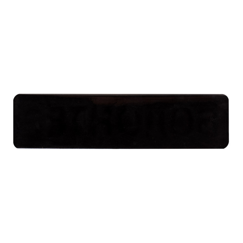 ПВХ патч Бренд Елемент (шеврон) Волонтер планка чорний