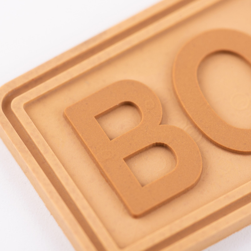 ПВХ патч Бренд Елемент (шеврон) Волонтер планка пісок