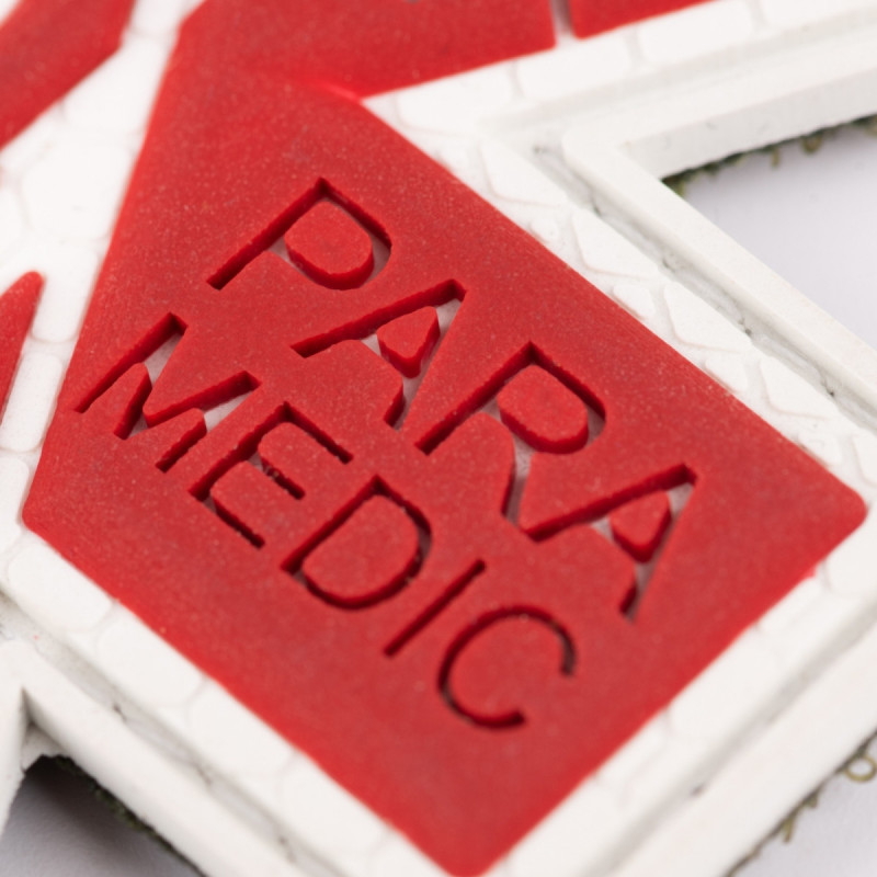 ПВХ патч (шеврон) Бренд Елемент Парамедик Хрест