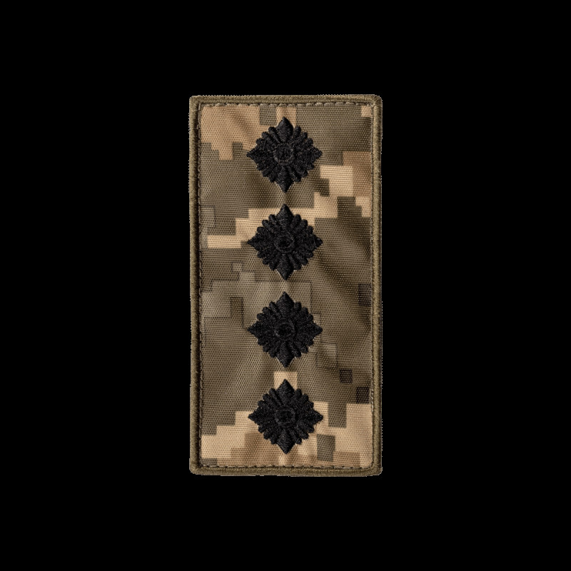 Нашивка Погон олива/піксель