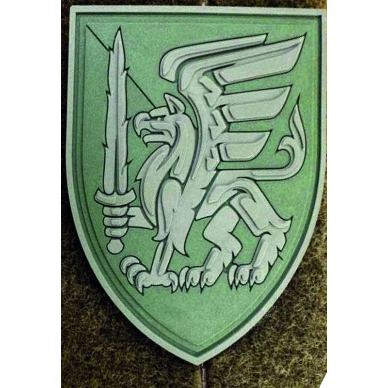 Патч ПВХ PiFi (Піфі) Шеврон 81 ОАеМБр. 81 окрема аеромобільна бригада. Слобожанська бригада