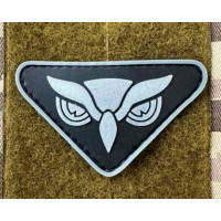 Патч ПВХ PiFi (Піфі) Сова Люмінофор (світиться у термряві)