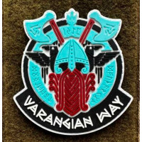 Патч ПВХ PiFi (ПИФИ) Вікінг блакитний