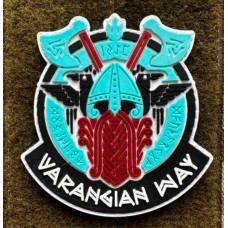 Патч ПВХ PiFi (ПИФИ) Вікінг блакитний