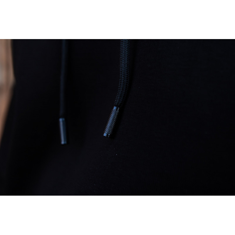 Зимова толстовка худі чоловіче чорне "Мінометниця" 2XL, 54