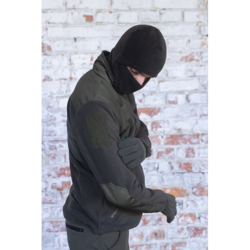 Тактична кофта флісова олива чоловіча