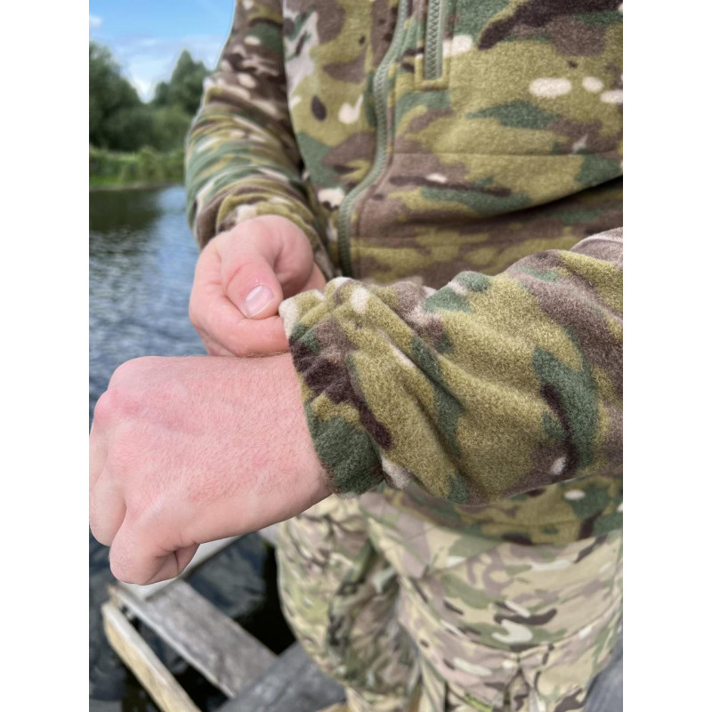 Кофта флісова тактична чоловіча мультикам