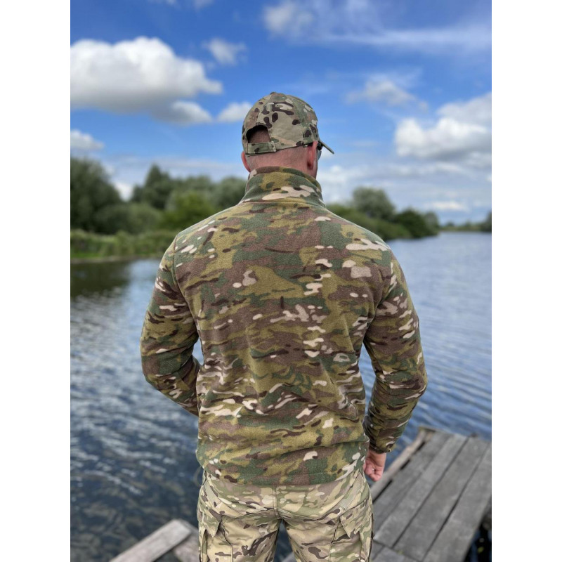 Кофта флісова тактична чоловіча мультикам