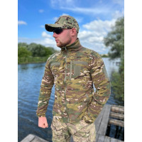 Кофта флісова тактична чоловіча мультикам 50, L