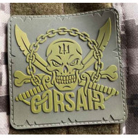 Патч ПВХ PiFi (Піфі) Резиновий Корсар койот