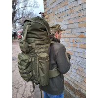 Армійський рюкзак Kodor Cordura 900d Molle 80 л MultiCam Хакі
