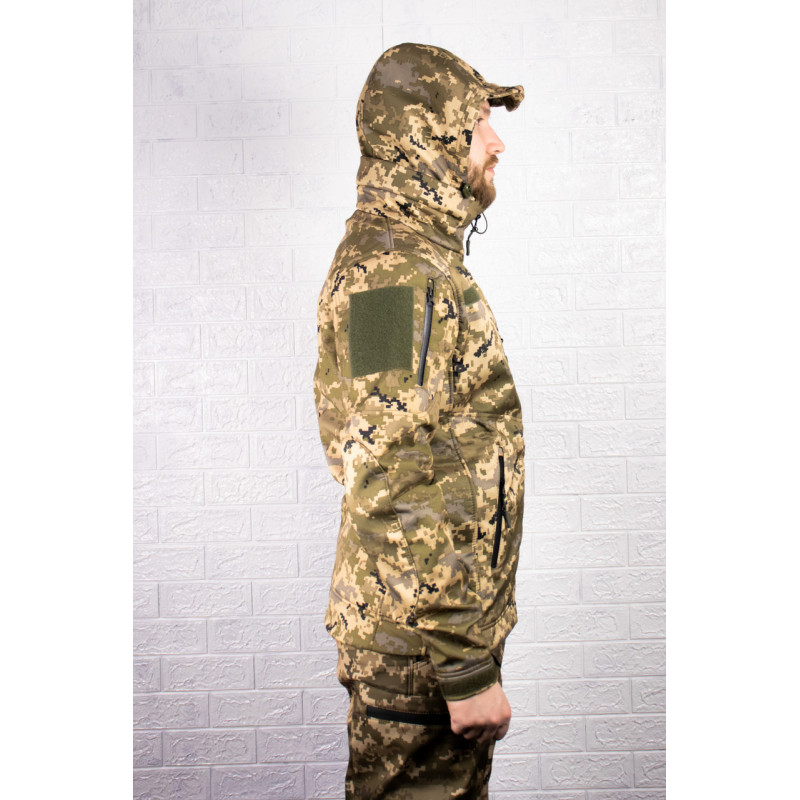 Куртка Soft Shell демісезон піксель 48