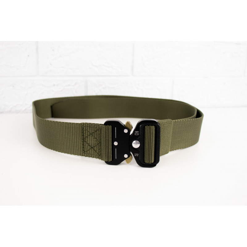 Тактичний швидкознімний ремінь Cobra олива койот чорний