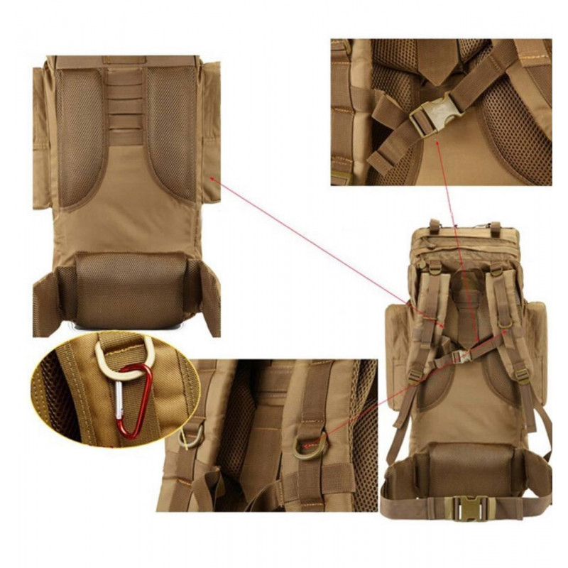 Рюкзак тактичний 75 літрів