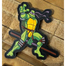 Патч ПВХ PiFi (Піфі) Черепашка ніндзя. Донателло