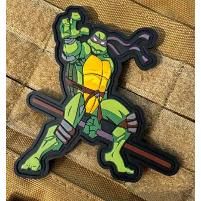 Патч ПВХ PiFi (Піфі) Черепашка ніндзя. Донателло